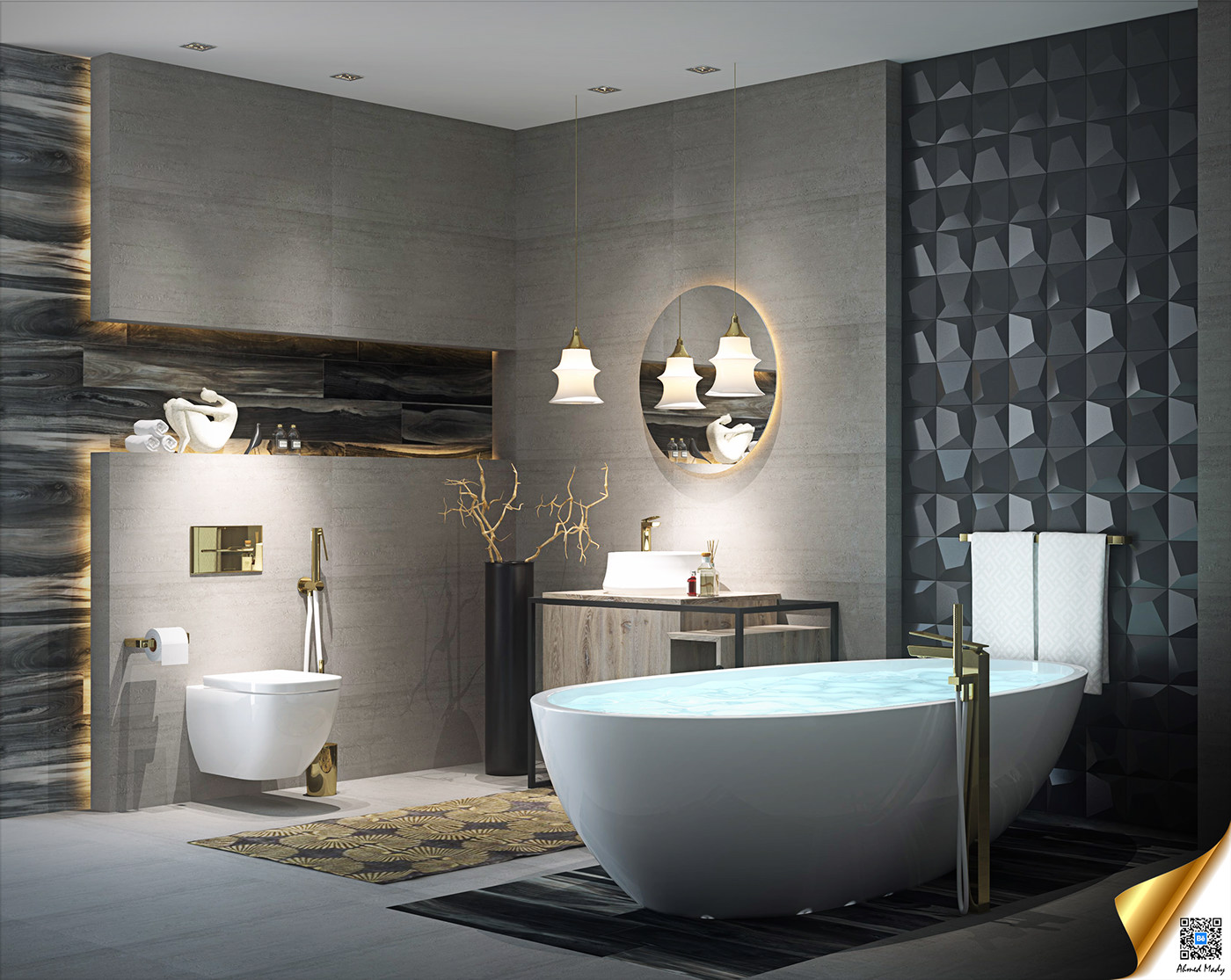 2018 modern banyoları, modern banyo tasarım modelleri, modern banyo dekorasyonu, modern banyo önerileri, banyolar