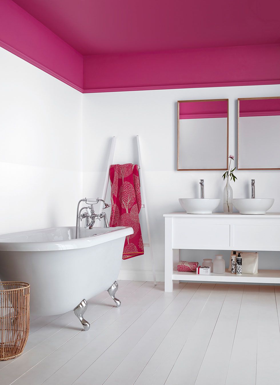 11 renkli banyo tasarım fikirleri